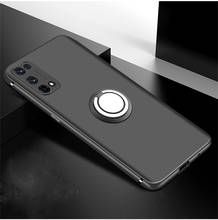 Ring Holder Matte Shockproof Soft Case for Realme 8 7 X7 Pro 7i C17 C15 C21 C11 V5 V3 Q2 Pro Narzo 20 6 Pro 6i X50 5I 5S Q XT X2 2024 - buy cheap