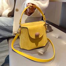Gykaeo Luxury Handbags Women Bags Designer Hit Colors Small Shoulder Bag Ladies PU Leather Fashion Tote Bags Sac A Main Femme 2024 - buy cheap