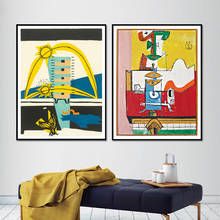 Póster Artístico de Le Corbusier, arte de pared de cubismo surrealista, impresión en lienzo, decoración artística de pared de Le Corbusier, reproducción de pintura abstracta para dormitorio 2024 - compra barato