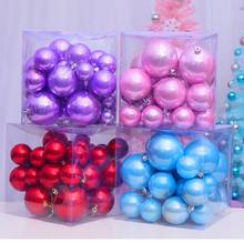 Pingente de árvore de natal, ornamentos para bola de natal 37 peças, decoração de janela, bola para vestir 2024 - compre barato