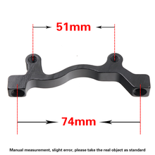 1pcs MTB bike disc brake converter Ultralight Bracket IS PM AB to PM A Disc Brake Mount Adapter for 140 160 180 203mm rotor 2024 - buy cheap