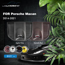 Para Porsche Macan 2014-2021, tablero Interior de coche, cronómetro, decoración, reloj, brújula 2024 - compra barato