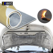 Car Hood Chassis Firewall Heat Shield Car Ceiling Door Insulation Mat Car Trunk Noise Insulation Heat Sound Thermal Proofing Pad 2024 - купить недорого