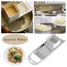 Máquina de Pasta Manual, fabricante de Spaetzle de fideos, cuchillas de acero inoxidable, fabricante de dumplings 2024 - compra barato