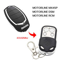 MOTORLINE RCM MX4SP DSM Remote Control 433mhz Duplicator Garage Gate Door MOTORLINE 433.92MHz Remote Controller Key 2024 - buy cheap