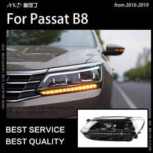 Car Styling for Passat B8 Headlights 2016-2019 Passat US Version LED Headlight DRL Hid Head Lamp Angel Eye Bi Xenon Accessories 2024 - buy cheap