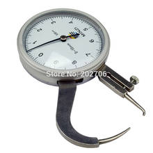 High quality 0-10mm 0.05mm Dial Thickness Gauge tester meter  Dial Snap Gauge Caliper Gauge Measuring tool 2024 - buy cheap