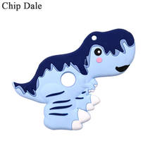 Chip Dale 1PC Silicone Teethers Cartoon Dinosaur Shaped Molar Tiny Rod Food Grade BPA Free Silicone Baby Teethers Teething Toy 2024 - buy cheap