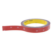 6mm 3M Strong Permanent Acrylic Foam DoubleSided Adhesive Glue Tape Sticky With Red Liner High Quality 2024 - buy cheap