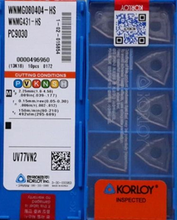 100% original WNMG080404-HS WNMG080408-HS  PC9030 50pcs KORLOY Carbide insert Processing: stainless steel 2024 - buy cheap