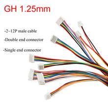 10pcs JST GH 1.25mm 2P/3P/4P/5P/6 Pin Micro Male Connector Jack Plug Connectors 15CM Wires 28AWG 2024 - buy cheap