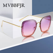 MVBBFJR Fashion Metal Lace Men Women Sunglasses Mirror Shade Eyewear Big Frame Vintage Retro Luxury Sun Glasses UV400 Hot Sale 2024 - buy cheap