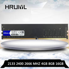 Память HRUIYL для ПК, ОЗУ для компьютера, Тип памяти-DDR4, частота-2133 МГц/2400 МГц/2666 МГц, объем памяти-4 ГБ/8 ГБ/16 ГБ 2024 - купить недорого