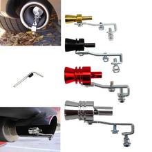 Motorbike Car Exhaust Fake Turbo Whistle Pipe Sound Muffler Blow Off Valve Universal Simulator Whistler 5 Colors 2024 - buy cheap