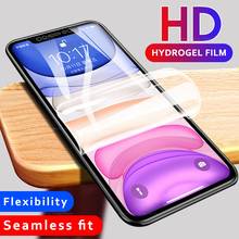 Película de hidrogel suave 9D para iPhone X XS Max 11 Pro Max XR, Protector de pantalla, película de cobertura completa para iPhone 10 6 6s 7 8 Plus, sin cristal 2024 - compra barato