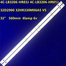 Fita de luz led de fundo de 20 lâmpadas, para toshiba tcl 32l2600 32l2800 32l2900 32d2900 l32s4900s 32d2900 32d100 2024 - compre barato