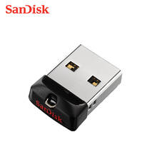Sandisk-mini pendrive, original, com capacidade de memória 32gb, 16gb, para entrada usb 2.0 2024 - compre barato