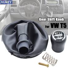 For VW Volkswagen Transporter T5 T5.1 T6 Gp 2003-2019 5 Speed Gear Stick Shift Knob + Gaiter Boot Cover + Frame Full Kit 2024 - buy cheap