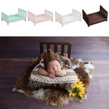Newborn Photography Props Wood Bed Infant Poses Detachable Background Props P31B 2024 - buy cheap