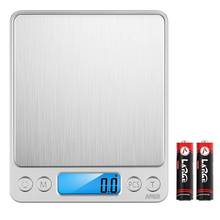 Electronic Kitchen Scale Digital Food Scale Weighing Household Kitchen Scale LCD Measuring Tools Accuracy 0.1/0.01g Battery*2 2024 - buy cheap