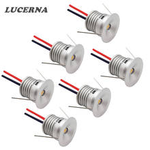 Minifoco LED para techo, luz empotrada de 1W, IP65, 12V, 25mm, para escaparate, armario 2024 - compra barato