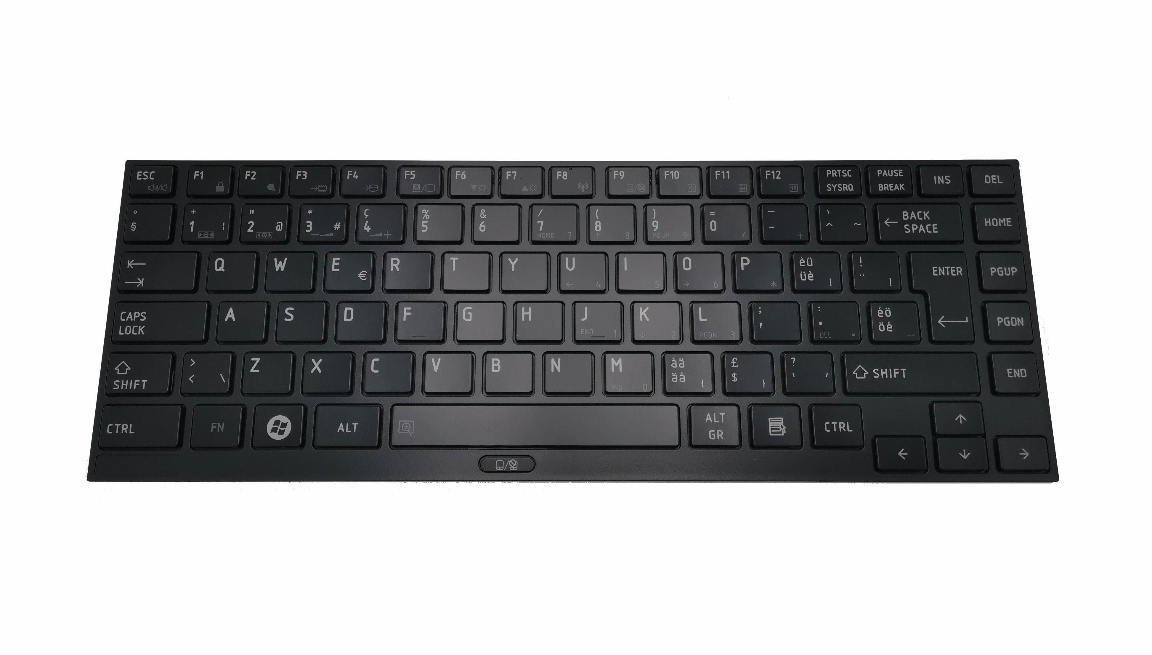 toshiba r830 backlit keyboard