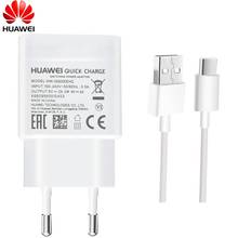 Huawei-cabo de carregamento rápido 9v2a 18w, usb tipo-c, cabo de dados, para p9, p10 plus, mate 20, 10 pro, honor 8x, 9x, nova 2, 2s, 3e, 5z 2024 - compre barato