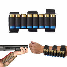 Military Airsoft Hunting Molle 8 Rounds GA Shot Gun Shells Holder Shooting Arm Band 12 Gauge Bullet Ammo Cartridge Pouch 2024 - buy cheap