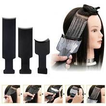 Pro Salon DIY Highlighting Colouring Hair Dyeing Tint Long Coating Plate Board Barber Design Styling Accessories Tools 2024 - buy cheap