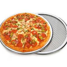 Thickened Pizza Net Plate 16/18/22 inch Aluminum Pizza Screen Baking Plate Pizza Drying Pizza Net Baking Die 2024 - buy cheap