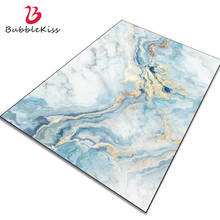 Bubble Kiss Blue Marble Pattern Carpets For Living Room Nordic Style Home Customized Rug Bedroom Abstract Art Decor Floor Mats 2024 - buy cheap