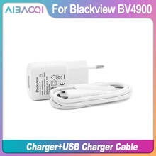 AiBaoQi Brand New USB Adapter Charger EU Plug Travel Switching Power Supply+Usb Cable Data Line For Blackview BV4900  Phone 2024 - buy cheap