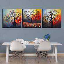 Abstract Tree 3Pieces Full Square Round Drill 5D Diy Diamond Painting Set Mosaic Cross Stitch Kit Embroidery Wall StickerZP-4012 2024 - buy cheap