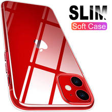 Clear Phone Case For iPhone 7 XR Case Silicone Soft Back Cover For iPhone 11 Pro XS Max X 8 7 6 6s Plus 5 5S SE Transparent Case 2024 - buy cheap