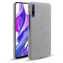 Capa de tecido para huawei y9s, capa fina, retrô, rígida, para huawei y9s, y 9 s, y9 s, 2019, capa de telefone 2024 - compre barato