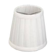 Quality Vintage Fabric Lamp Shade Table Desk Bed Lamp Cover Holder Chandelier White 2024 - buy cheap