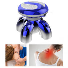 USB Charing Neck Massager Multifunction Massage Plastic Back Head Neck Triangle Shape Electric Anti Cellulite Body Relaxation 2024 - buy cheap