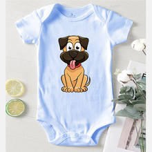 One Piece Baby Romper Kids' Things Newborn Clothing Cotton Jumpsuit for Babies Dog Cartoon Printed New Born Baby Clothes 2024 - buy cheap