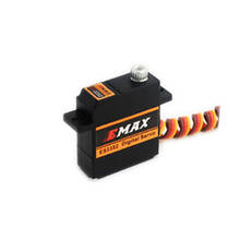 Emax-servo digital ES3352 de engranaje de metal ultradelgado, 9mm, 12,4g, para planeador de ala fija, avión teledirigido, piezas de Dron 2024 - compra barato