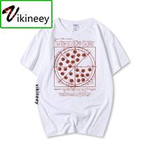 Retro Vitruvian Pizza T-Shirts Tom Holland Unisex Summer Cotton Casual Tees Tops Funny T-shirts Mens Cotton Fabric 2024 - buy cheap