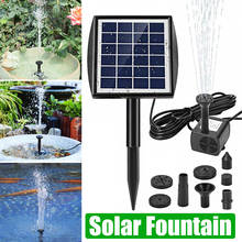 New Multifunctional Solar Floating Fountain Water Pump Brushless Motor Solar Pool Garden Fountain Solar Decorative Fountain 2024 - buy cheap