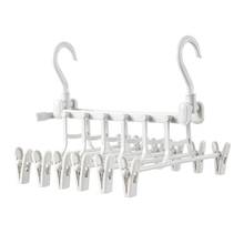 Multi-Function Hanger Magic Drying Pants Rack Wardrobe Folding Double Hook Windproof Pants Rack Grocery Storage 2024 - buy cheap