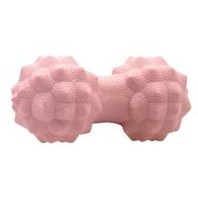 Peanutaso-Bola de masaje de silicona con pinchos para alivio del dolor muscular corporal, rodillo de Fitness para Yoga 2024 - compra barato