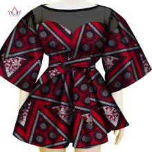 Bintarealwax africano vestidos de impressão de cera dashiki plus size 6xl áfrica roupas plus size roupas africanas para mulher wy6580 2024 - compre barato