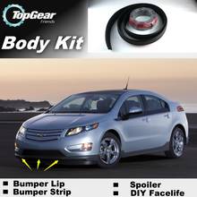 Bumper Lip Lips For Chevrolet Ampera 2010~2020 / Top Gear Shop Spoiler For Car Tuning / TOPGEAR Recommend Body Kit + Strip 2024 - buy cheap