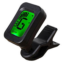 Guitar Tuner Rotatable Clip-on Tuner LCD Display Chromatic Acoustic Guitar Bass Parts 2024 - buy cheap