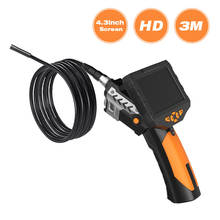 3.5 inch build-in monitor Diameter 8.2mm vehicle maintenance AV Handheld  endoscope 3.5M 2024 - buy cheap