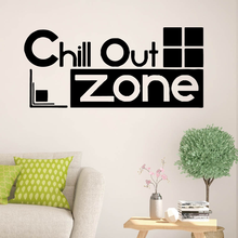 Beauty chill out zone Frase Pvc Wall Stickers For Company Office Room Wall Decals Decor Sticker Removable Decal Mural 2024 - buy cheap