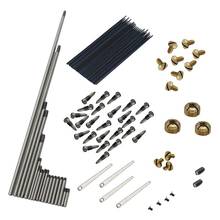 92pcs/set Alto Sax Saxophone Repair Parts Screws + Saxophone Springs Kit DIY Tool Woodwind Instrument Accessories 2024 - buy cheap