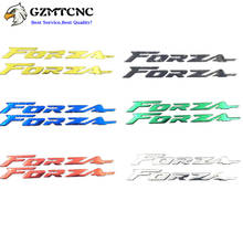 3D Decals Emblem Logo Raised Reflective Fairing Tank Fuel Stickers Cover For Honda Forza 300 250 125 Forza300 Forza250 Forza125 2024 - buy cheap